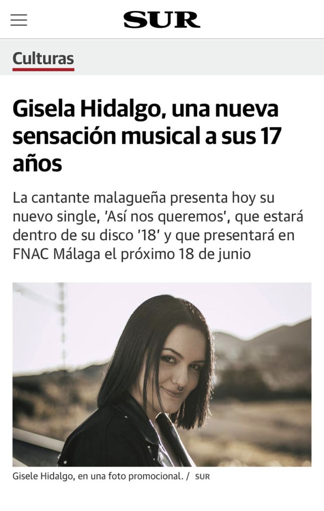 Gisela Hidalgo (promocional)
